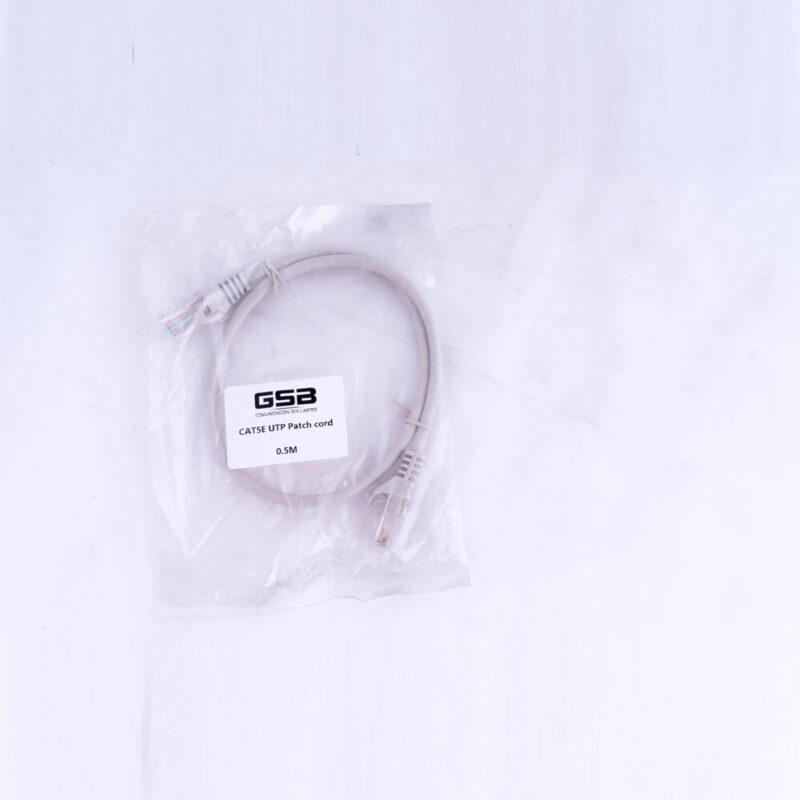 GSB Cable UTP Cat 5 Patch Cord 0.5 M