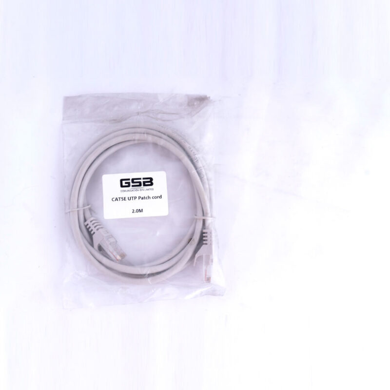 GSB Cable UTP Cat 5 Patch Cord 2.00 M