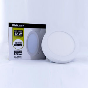 LED Panel 12W Circular S/P L/Día Novalamps