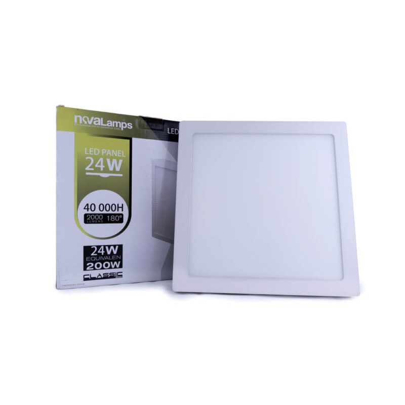LED Panel Cuadrado 24W S/P L/D Novalamps