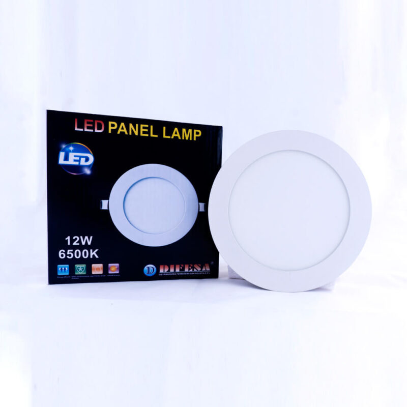 LED Panel Lámpara 12W P/Empotrar Difesa
