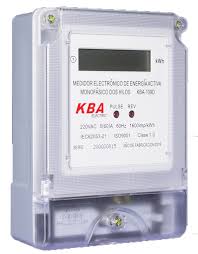 Medidor de Luz KBA monofásico digital
