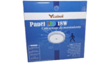 Cubull Panel led circular SOBRE-P 18W Luz Blanca con sensor de movimiento DY-18SM