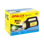Opalux linterna led 10W recargable 220v