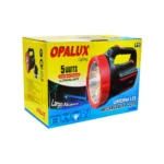 Opalux linterna led 5W rojo recargable 220v