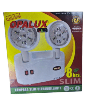 Opalux lámpara de emergencia led SLIM  ultrabrillante
