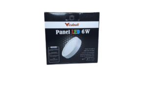 Cubull Panel led circular 6W DDY-6 luz Blanca