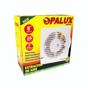Opalux extractor de aire 8"