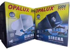 Opalux sirena 90W 2 tonos blanco/ negro