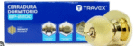 Perilla Travex pomo bronce quemado/dorado/acero inoxidable