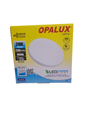 OPALUX PANEL TORTA CON SENSOR 24W