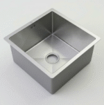 Valensa lavadero de cocina 1 poza acero inox premium 45x40cm