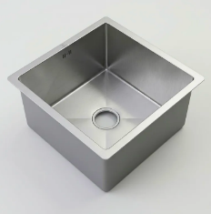Valensa lavadero de cocina 1 poza acero inox premium 45x40cm